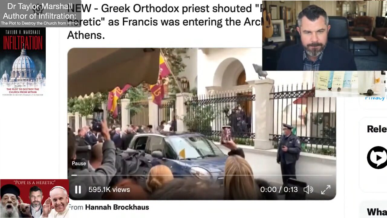 "Is it Unusual for an Eastern Orthodox Monk to call Francis a Heretic?"