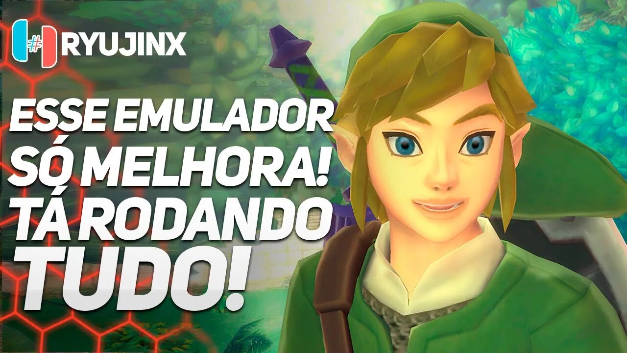 A MELHOR EMULAÇÃO DE NINTENDO SWITCH NO PC É COM O RYUJINX!