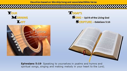 Your Morning Lyft - Spirit of the Living God