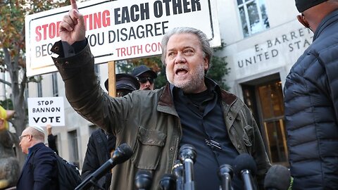 Steve Bannon's Countdown to Prison: The Final Verdict