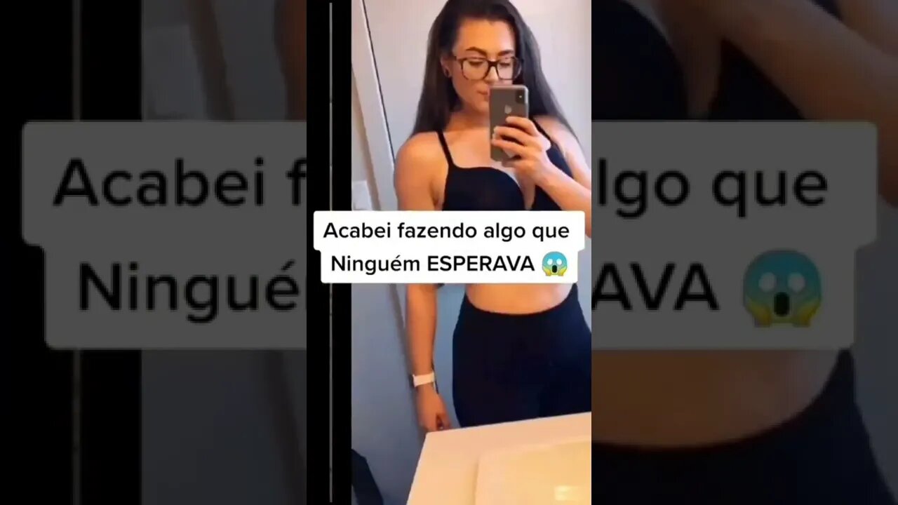 ACABEI FAZENDO ALGO QUE NINGUÉM ESPERAVA... #Shorts