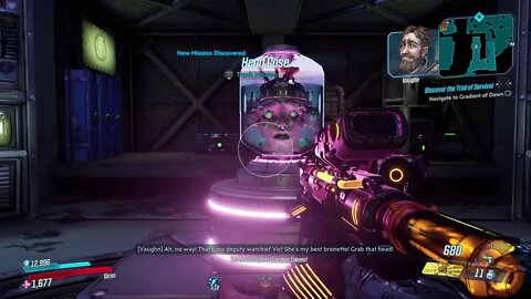 Borderlands 3 M3 Side Mission Head Case