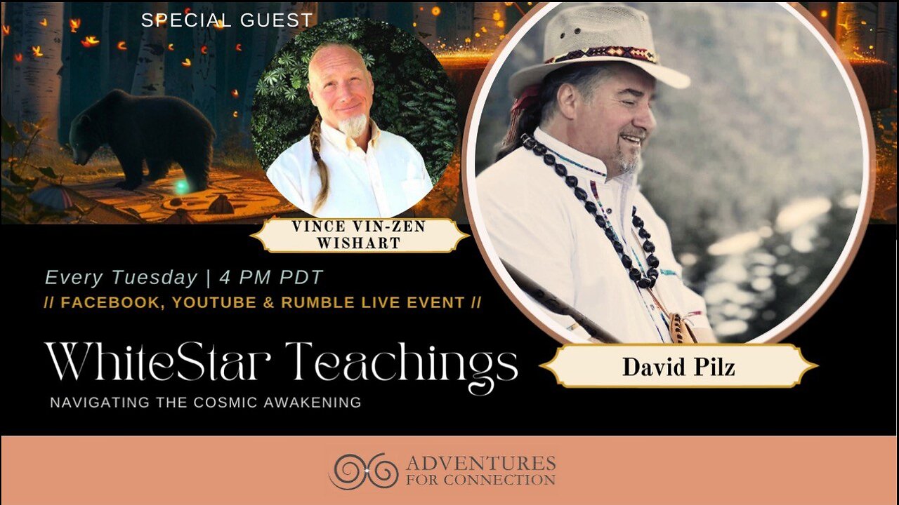 AFC Presents Whitestar Teaching with David Pilz and special guest Vince vin-zen Wishart