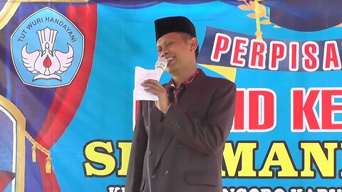 sambutan kepala sekolah SDN MANDURO 1