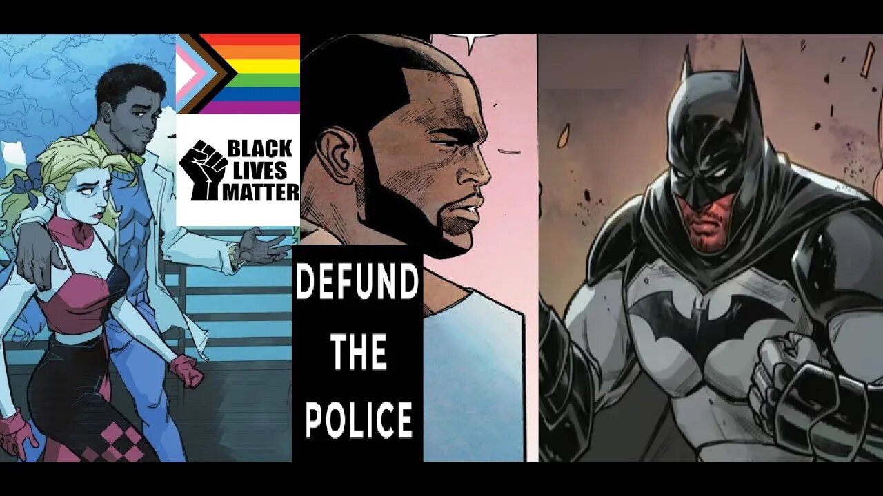 Luke Fox talks Racism w/ Harley Quinn + Tim Fox & Jace Fox aka Black Batman is Oppressed