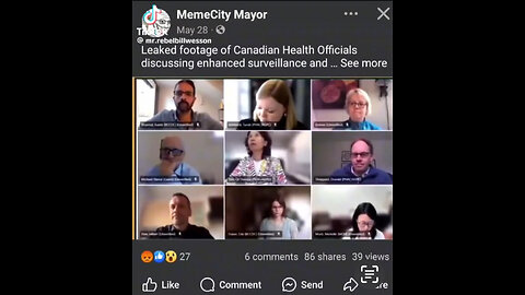 Leaked footage of Canadian Health Officials