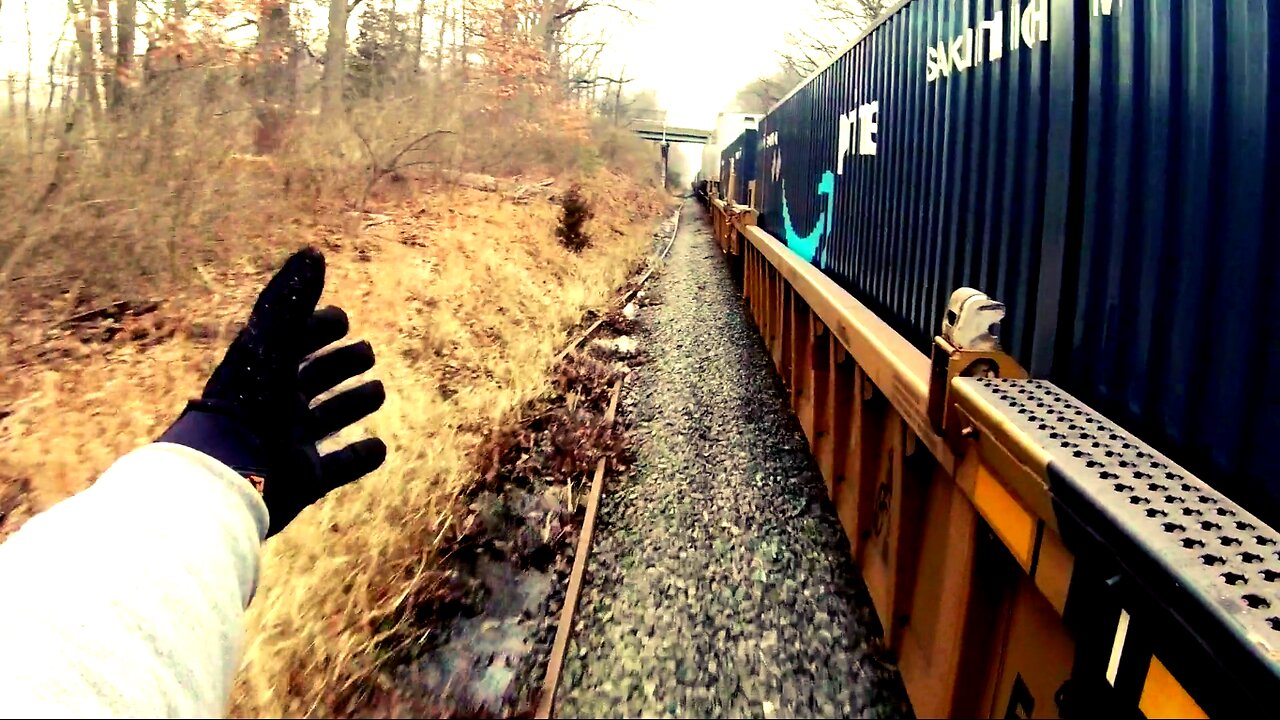 High Speed Freight Train Journey