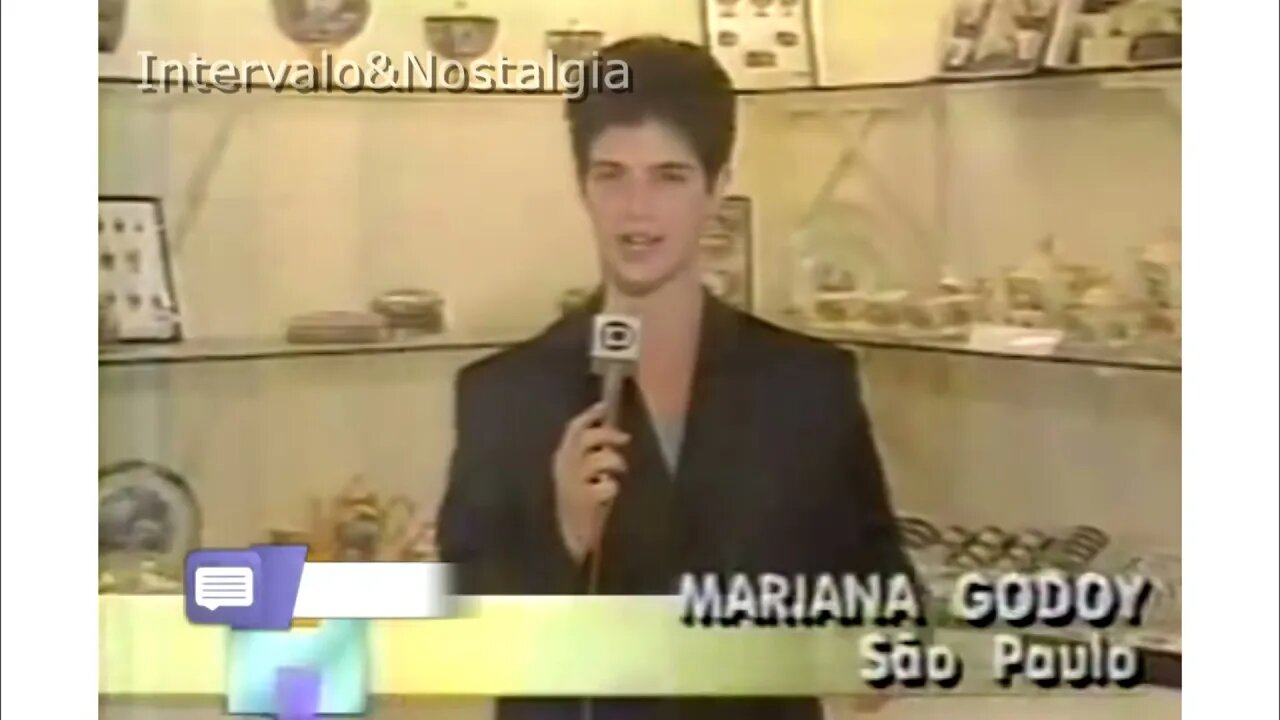 Mariana Godoy mostra exposição de porcelana | 1995