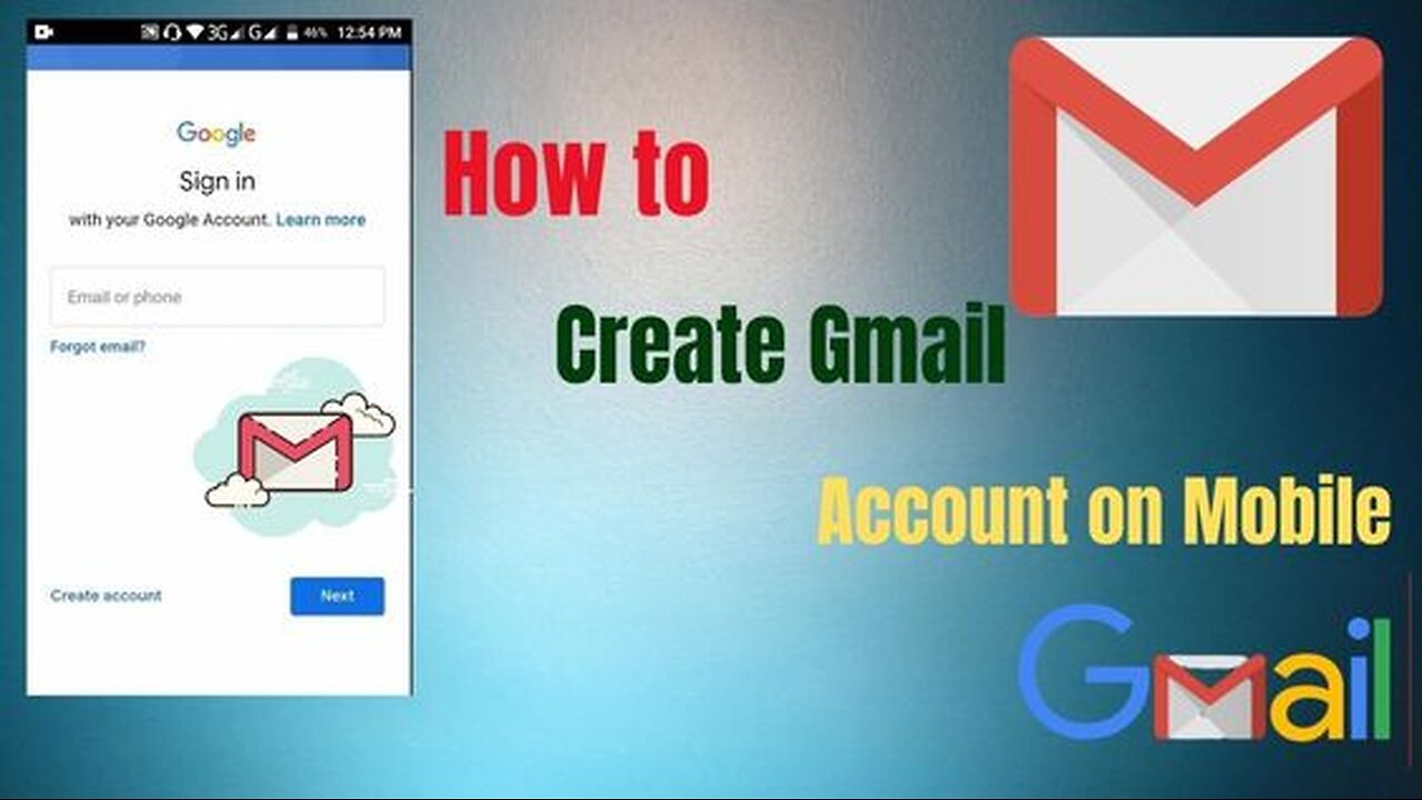 How To Create A Gmail I'd Or Account|| @rumble #rumble