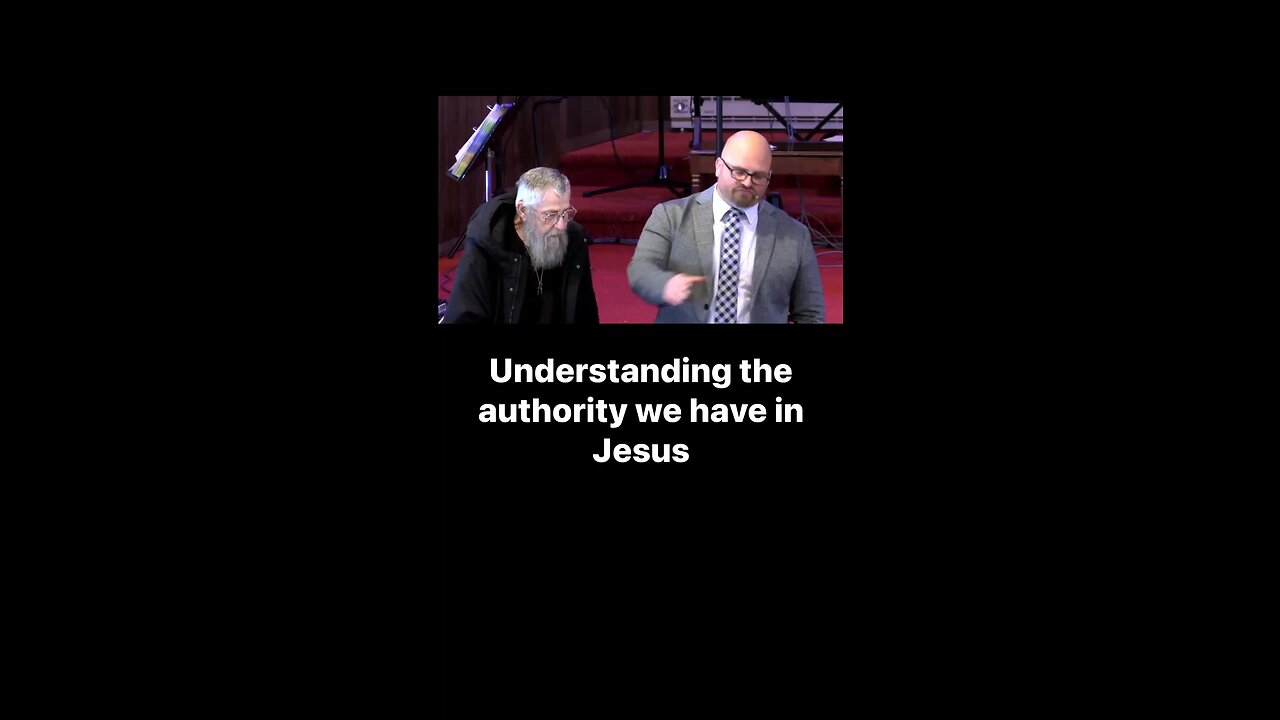 Understanding the authority we have in Jesus