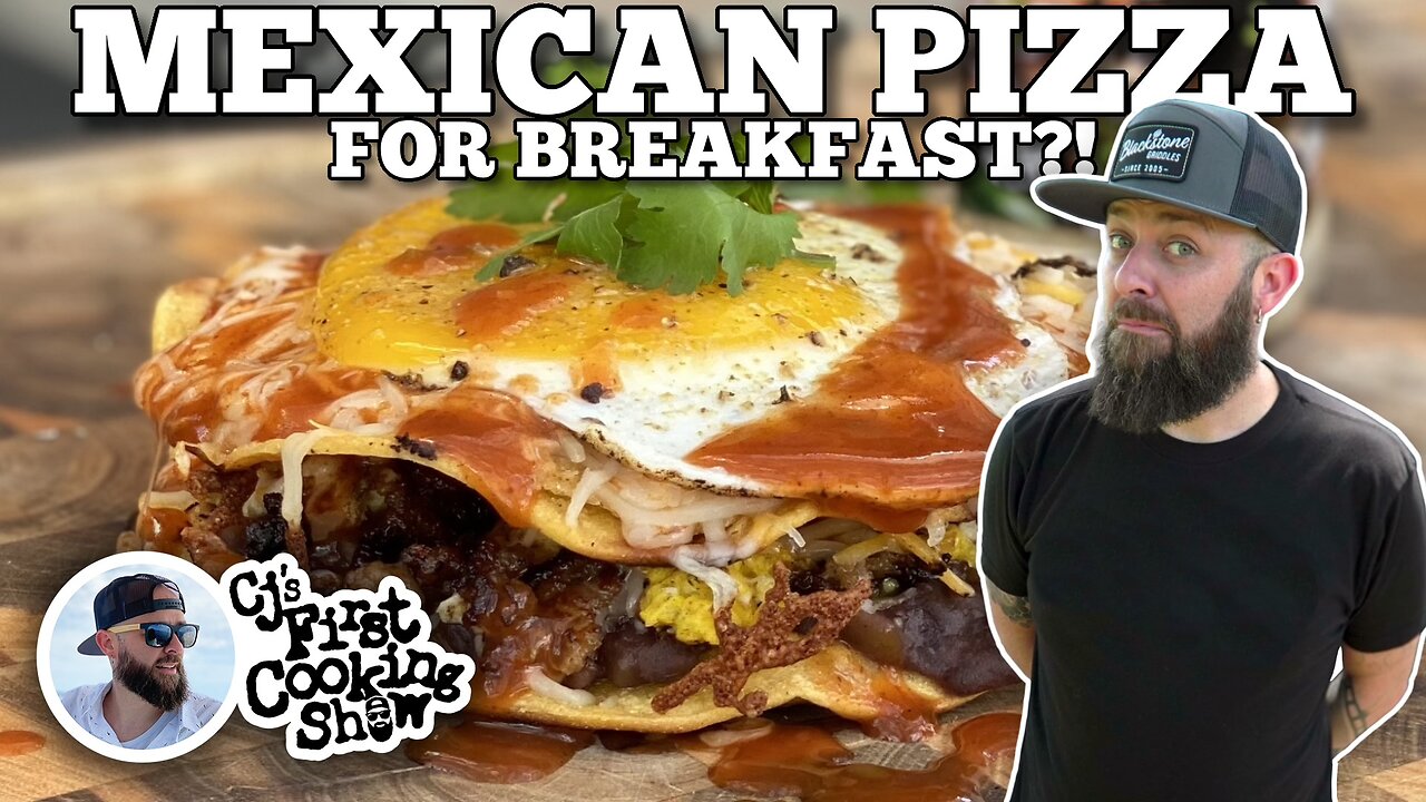 CJ's Ultimate Mexican Breakfast Pizza | Blackstone Griddles