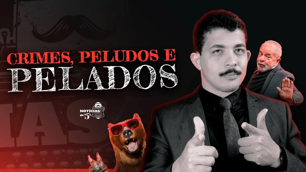 Crimes, Peludos e Pelados - Notícias de 5ª # 012 com Kim Paim