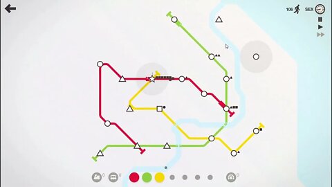 Mini Metro - Desafio diário #6 - So hard!