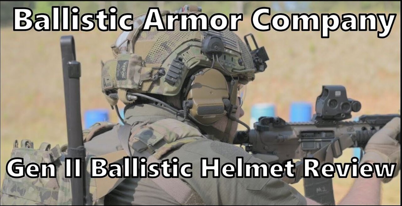 Ballistic Armor Co - Gen 2 Ballistic Helmet Review & Setup - 2021