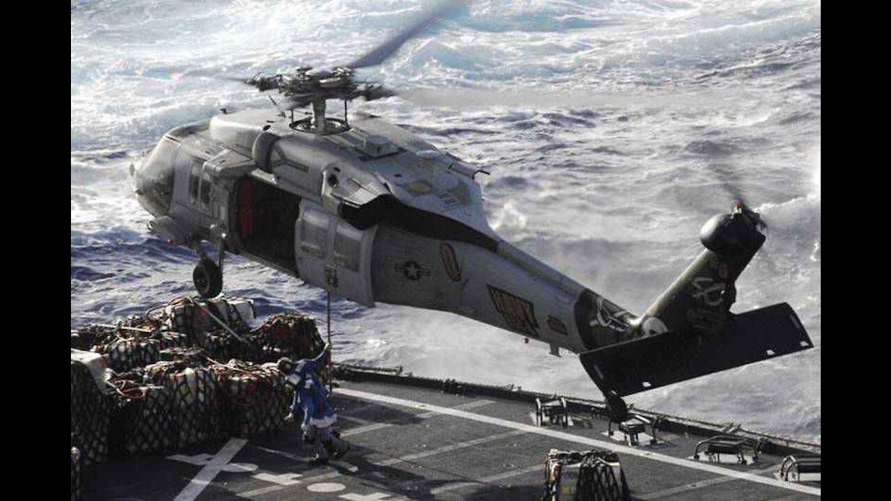 Search continues for five missing crewmembers after Navy helicopter crash; one rescued