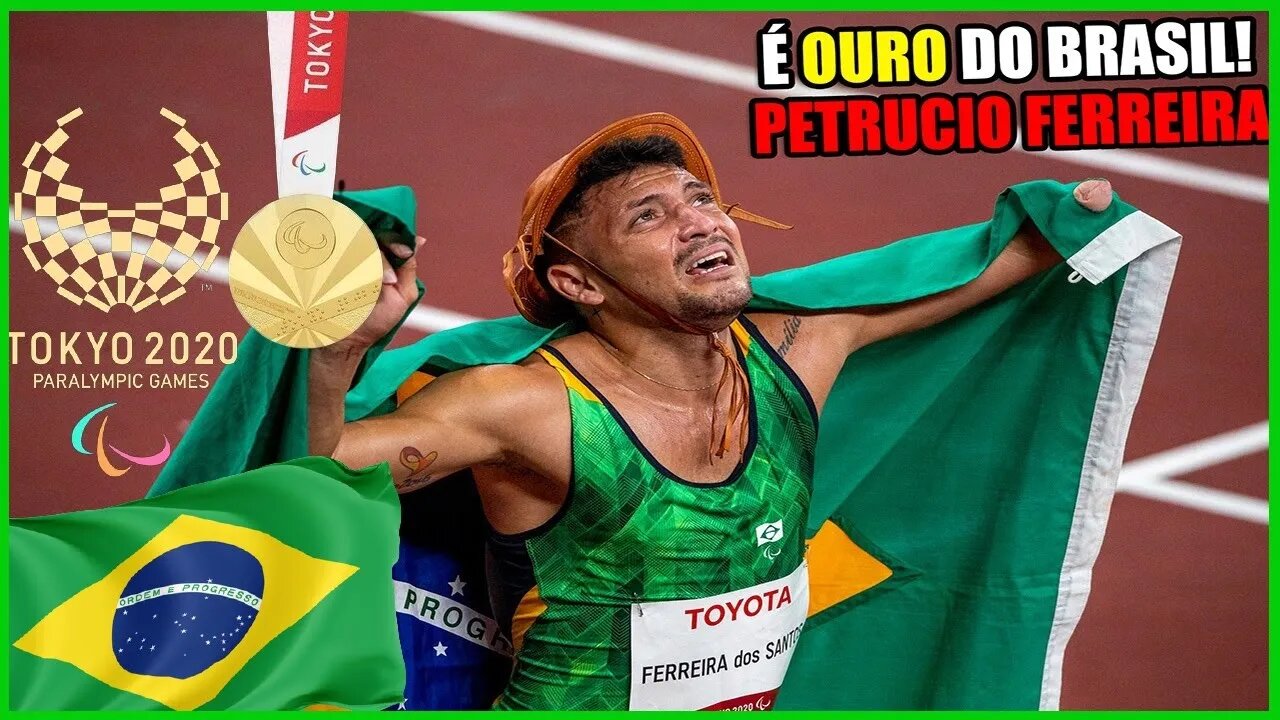 PETRÚCIO É OURO NOS 100M COM MELHOR TEMPO DA HISTÓRIA DAS PARALIMPÍADAS 2021!COM RECORDE PARALÍMPICO