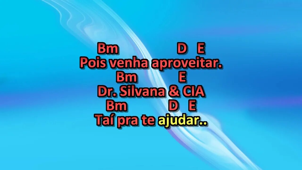 Dr Silvana e Cia Eh Oh karaoke playback