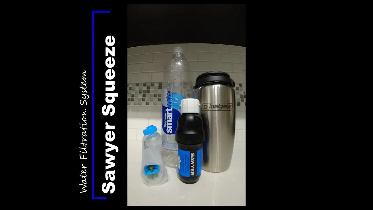 Sawyer Water Filtration Setup