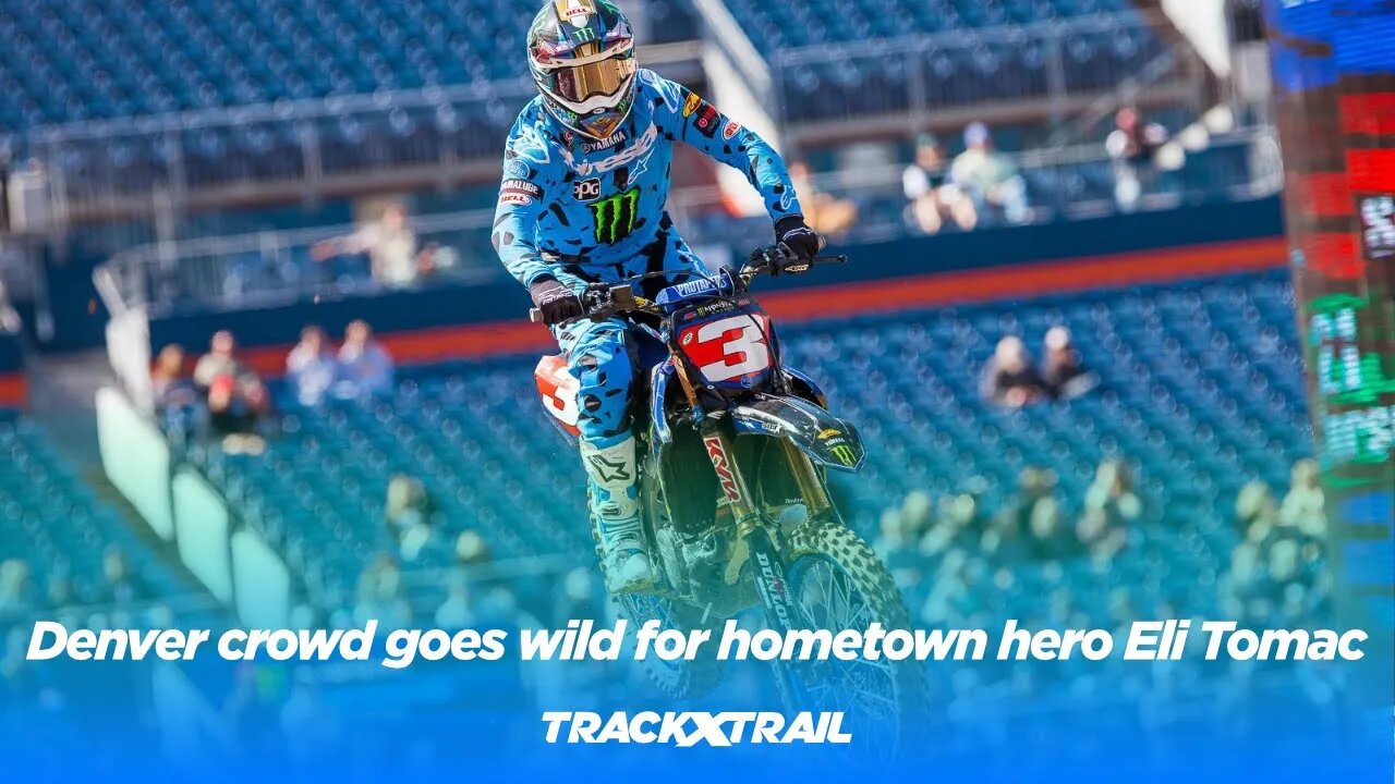 Denver Supercross crowd goes wild for Colorado native Eli Tomac