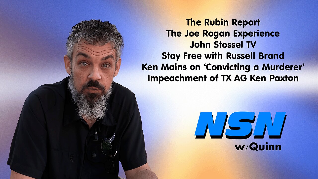 Next Step News with Quinn | Ken Mains, Russell Brand, Joe Rogan, John Stossel, and Dave Rubin