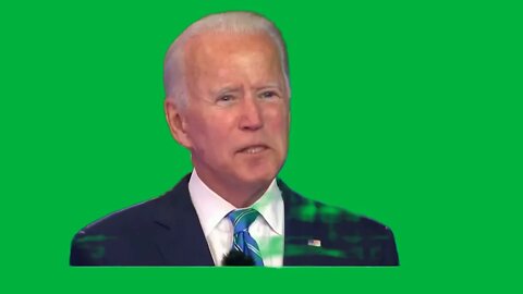 Green Screen – MASK PATRIOTIC Biden