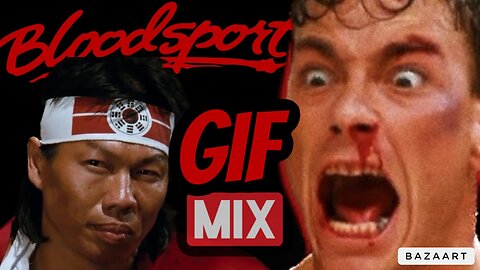 BLOODSPORT GiF MIX !!!!! #jeanclaudevandamme #bloodsport #80s