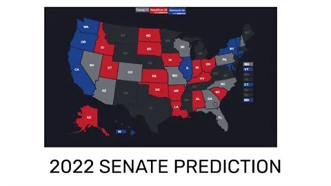 2022 Senate Prediction Special (Extremely Early Edition)