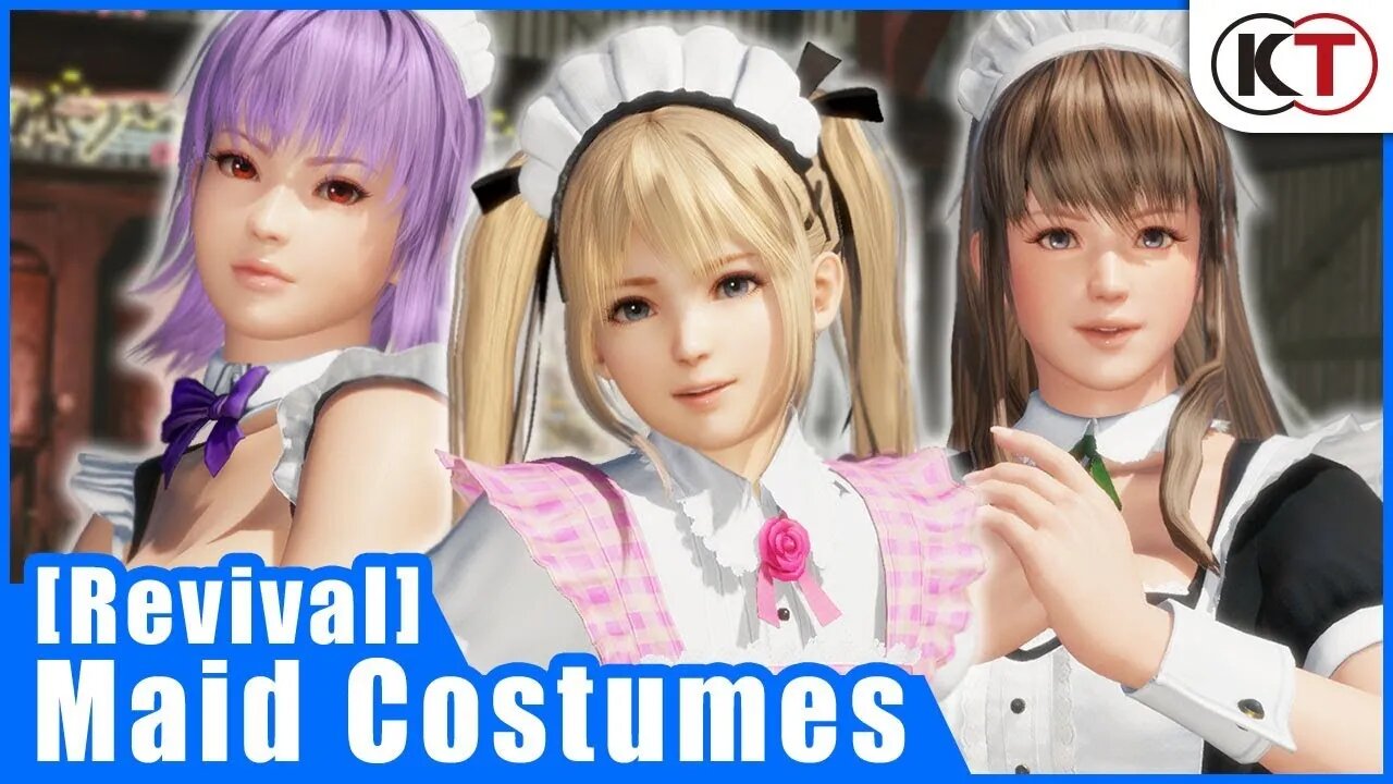 DEAD OR ALIVE 6 - [Revival] Maid Costumes Trailer 『デッド・オア・アライブ 6』「【復刻】天使すぎるメイドコスチューム」プレイ動画