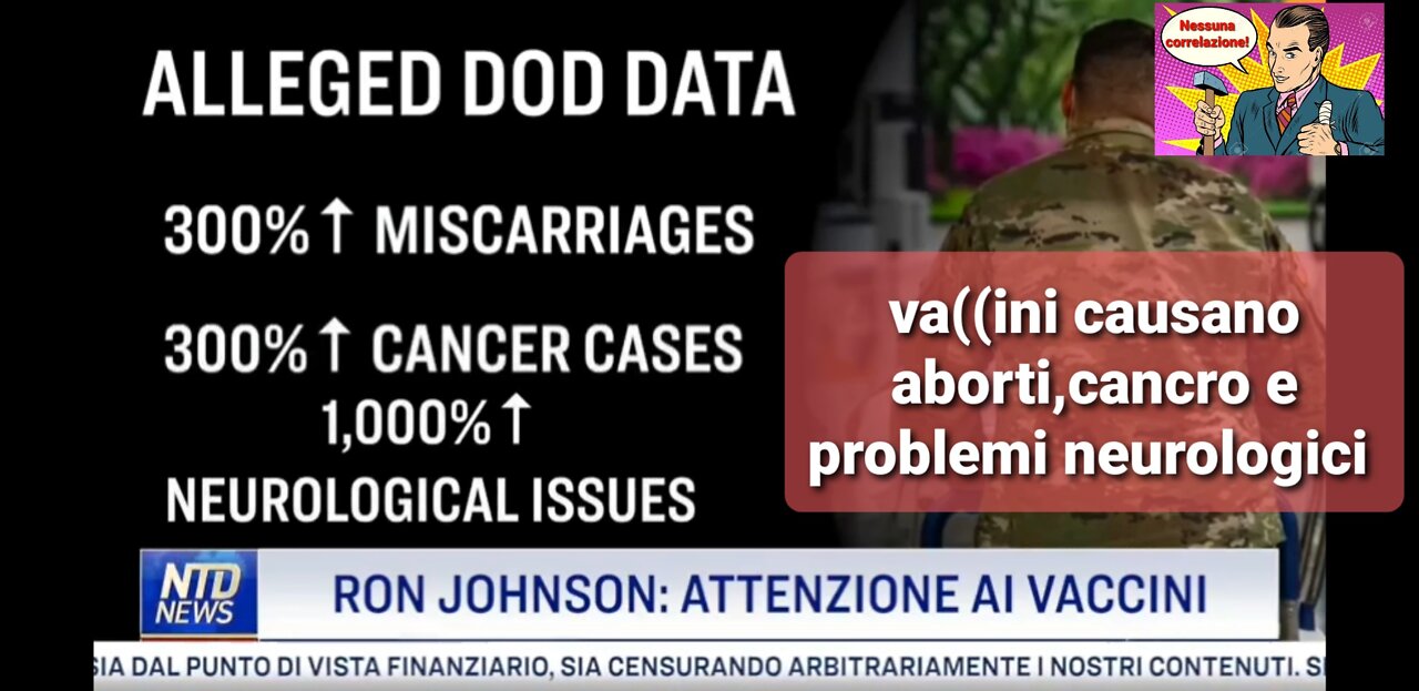 Con il va((ino aumento di aborti, cancro e