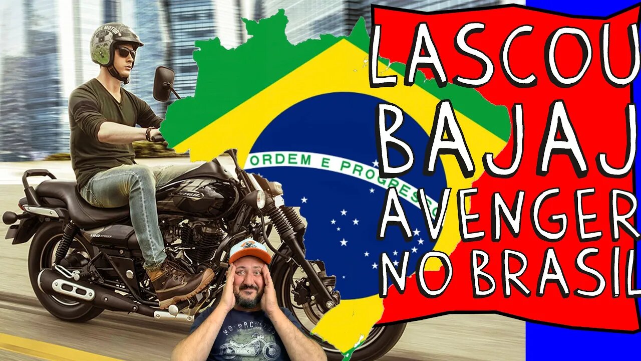 AGORA LASCOU: BAJAJ AVENGER CUSTOM virá para o BRASIL, e agora METEOR?