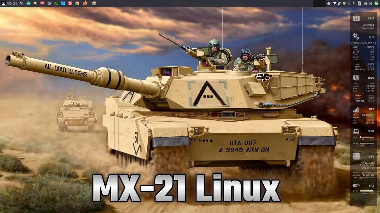 MX-21 Linux Has The Edge