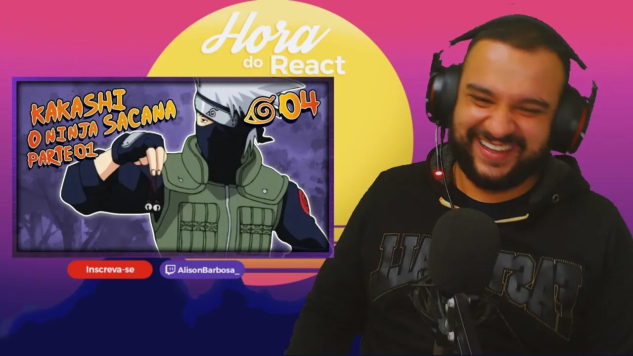 (REACT) Malandragem Ninja - Episódio 4: O NINJA SACANA (PARTE 1) ( Voice Makers )