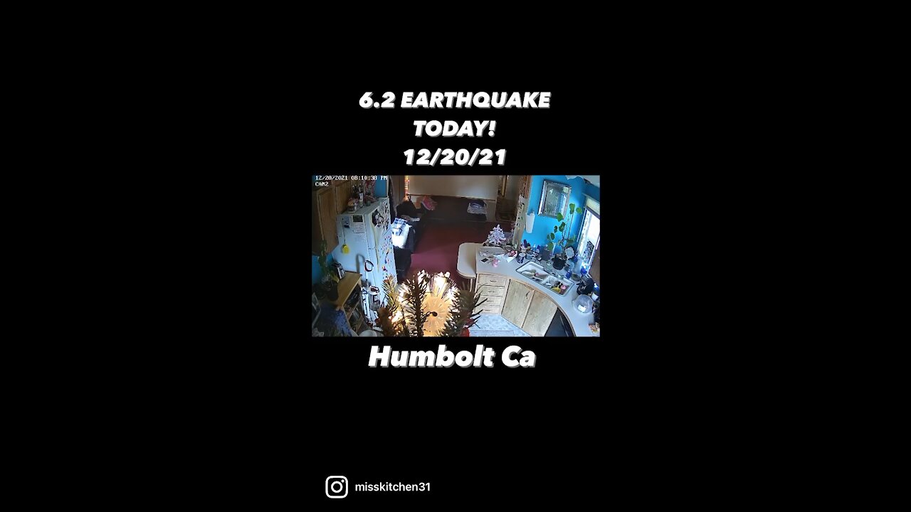 California 6.2 Earthquake Eureka Humboldt