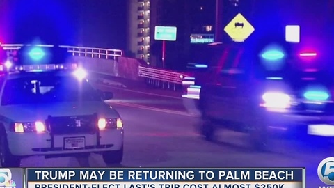 Trump may be returning to Palm Beach