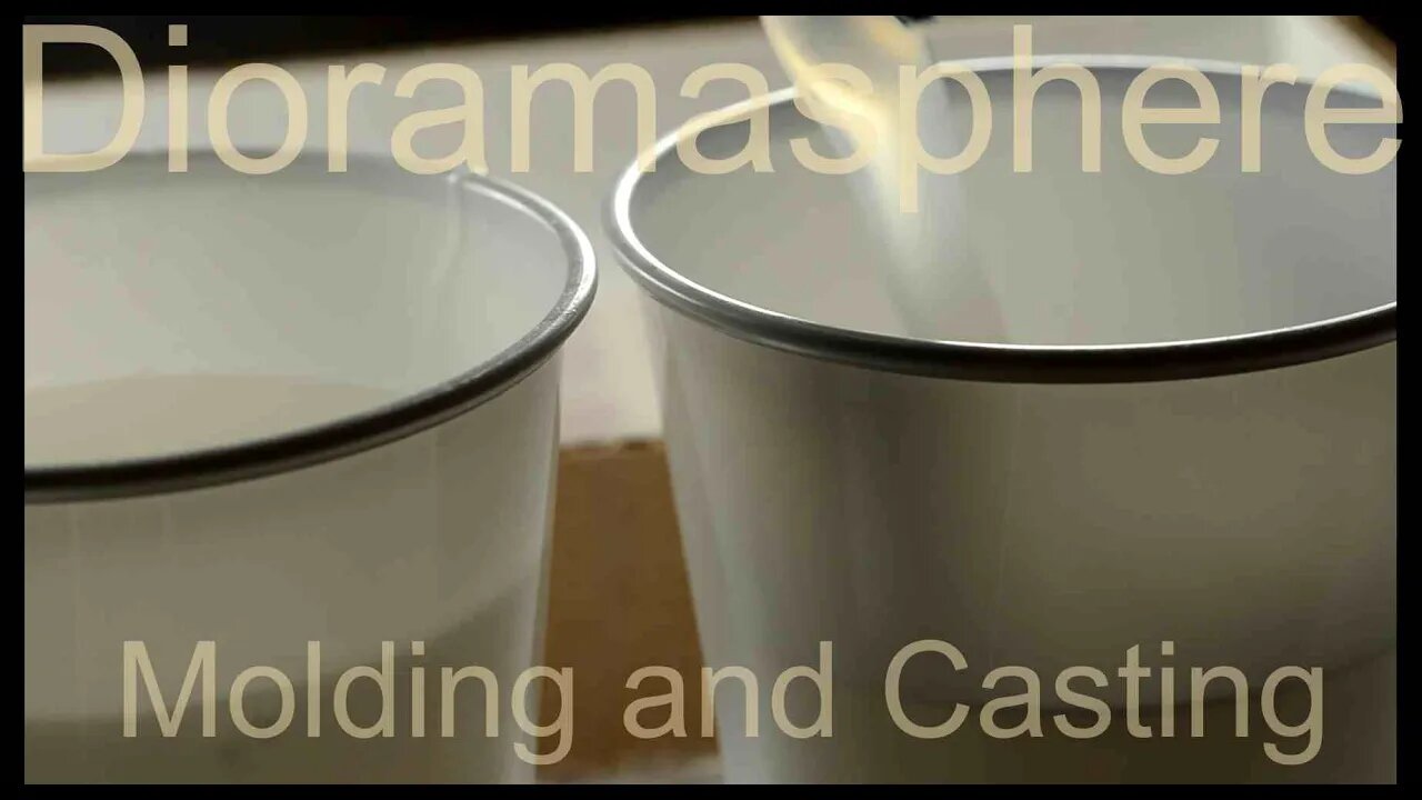( Part 2 - Molding/Casting ) Making-Molding-Casting-Painting Plaster Details for Models and Dioramas