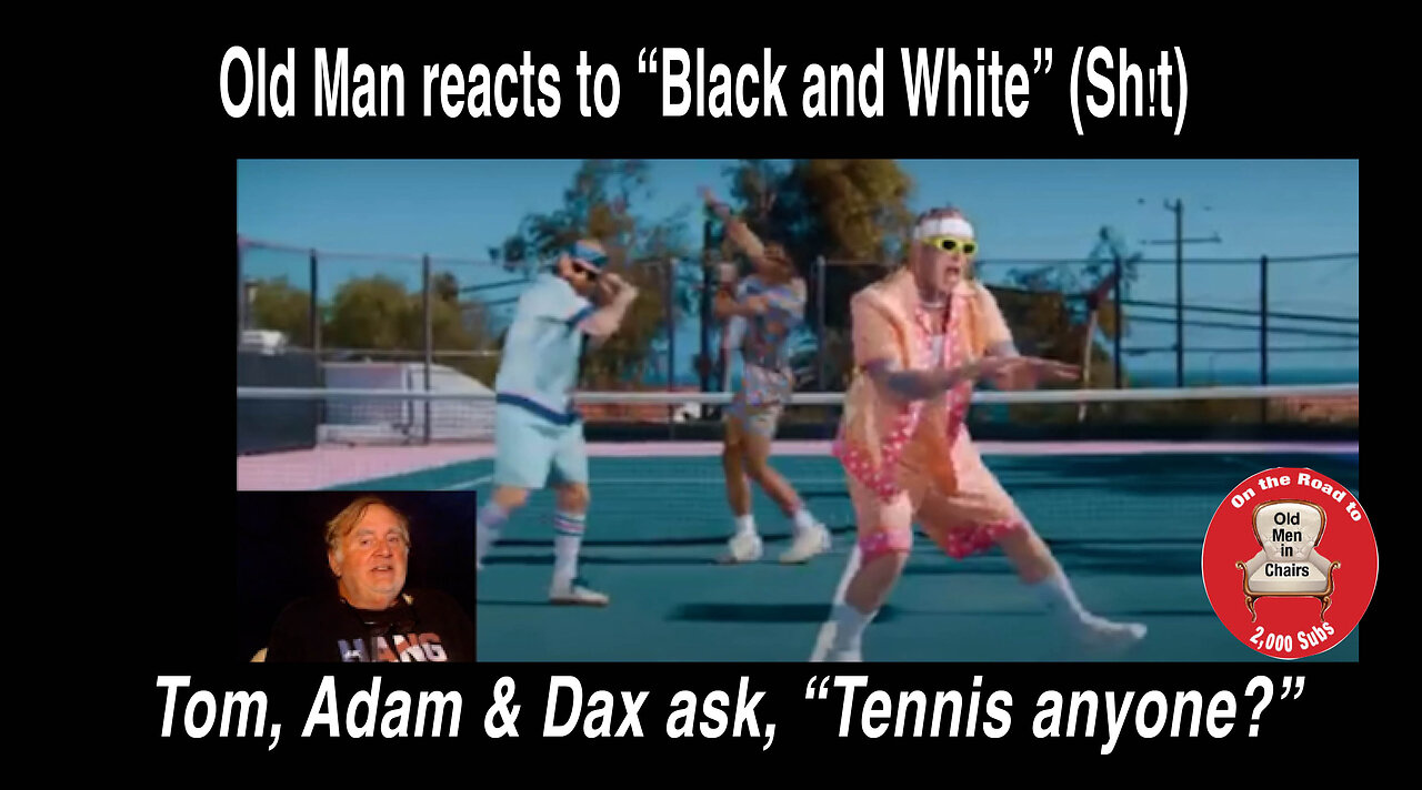 Old Man reacts to Tom MacDonald and Adam Calhoun "Black and White," featuring Dax. #HOG4EVER!