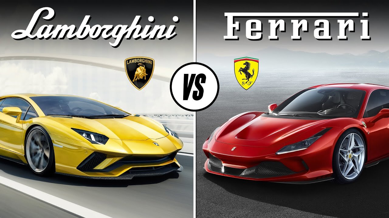 Ferrari vs lamborgini - Which car is best .