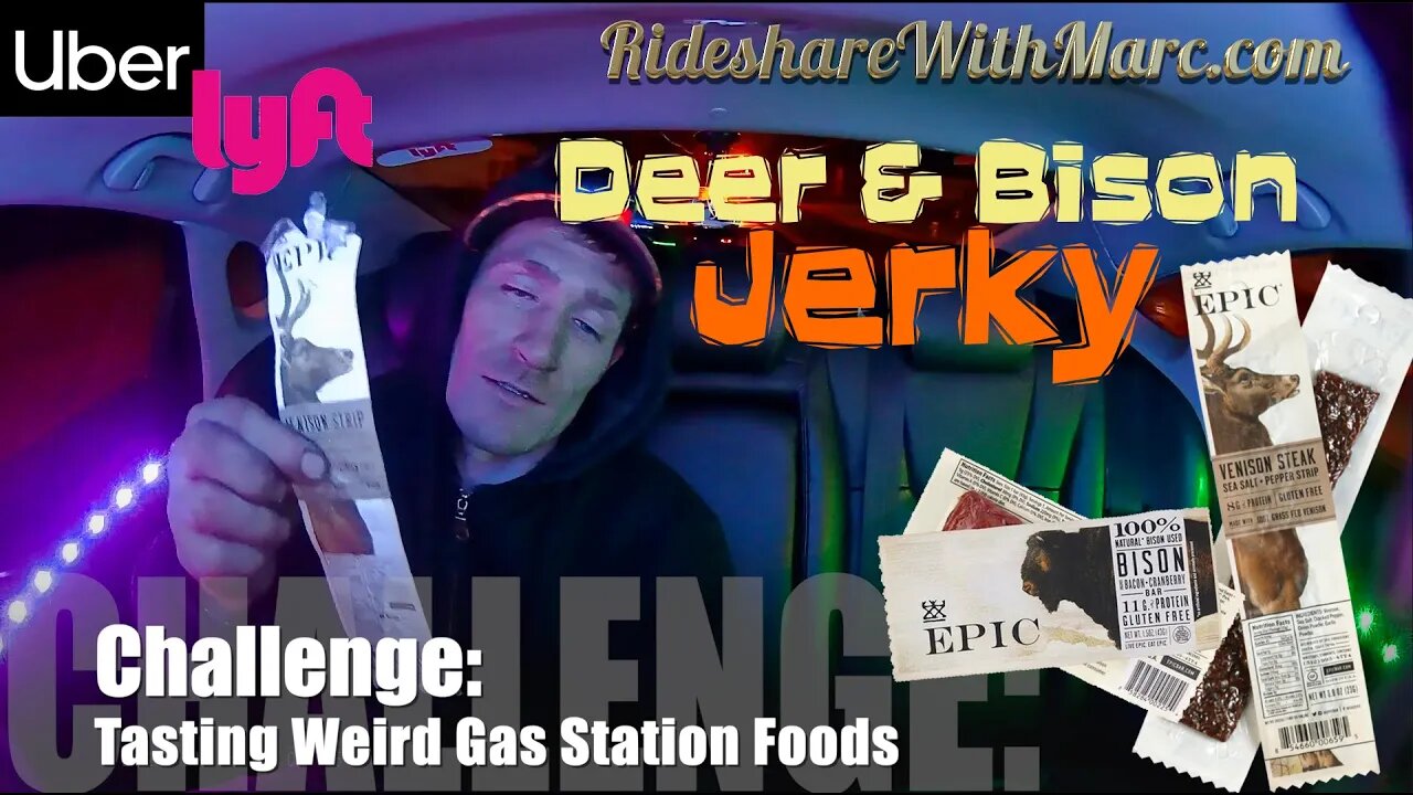 Passengers vs. Gas Station Foods - Deer & Bison Jerky