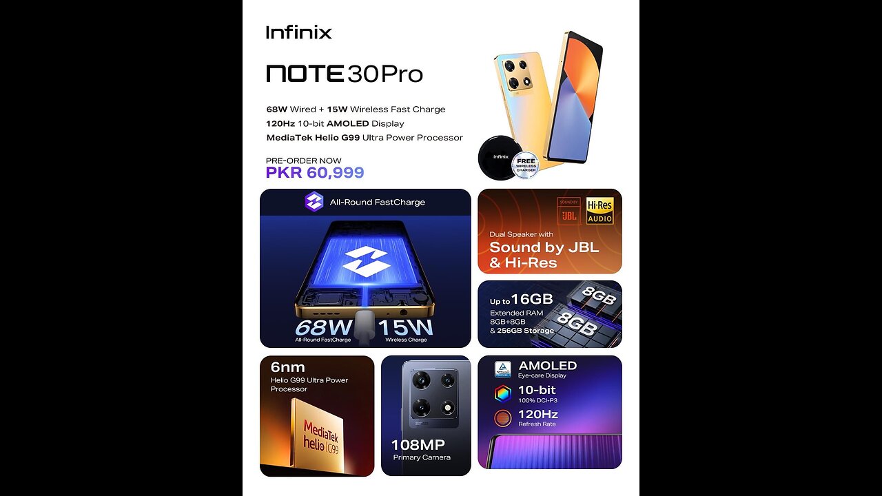 Infinix note 30pro new coming