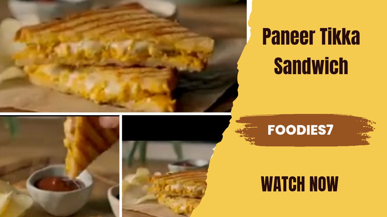 Paneer Tikka Sandwich