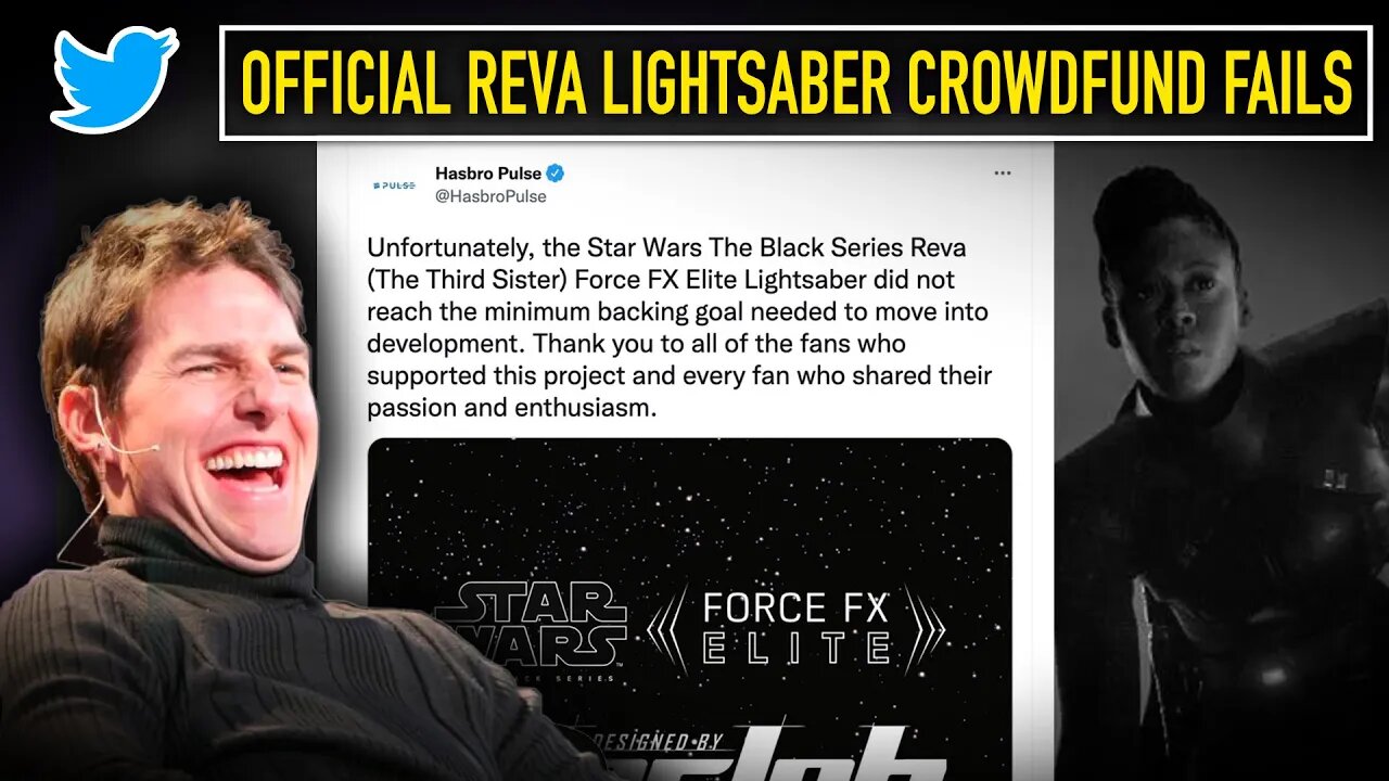 Disney and Hasbro Pulse's Reva Lightsaber Crowdfunded Campaign Flatlines...