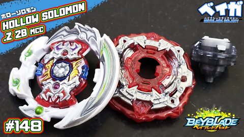 Testando combo 148 - HOLLOW ΣOLOMON .Z 2B MCC vs 3 combos - Beyblade Burst ベイブレードバースト