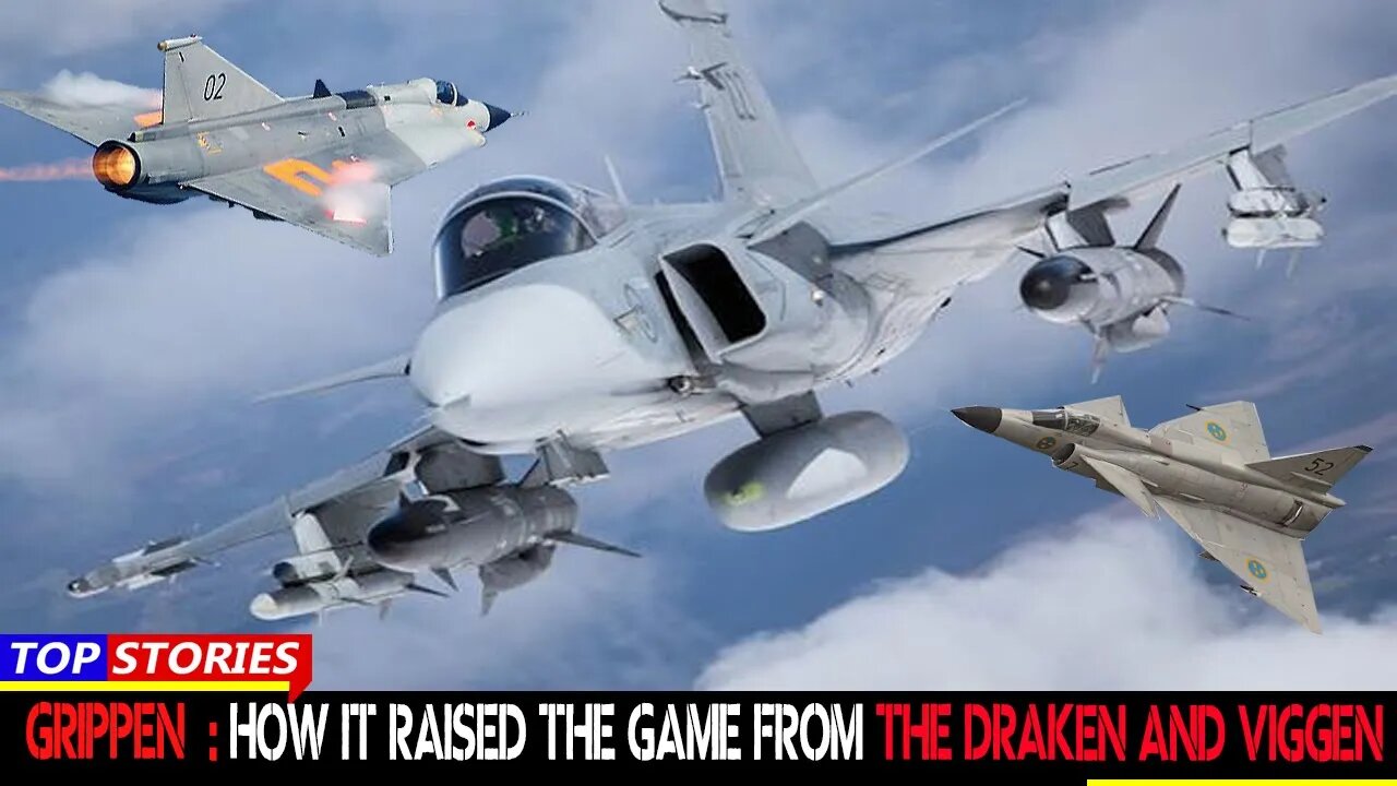 Saab's JAS 39 Grippen Fighter: How It Raised The Game From The Draken And Viggen