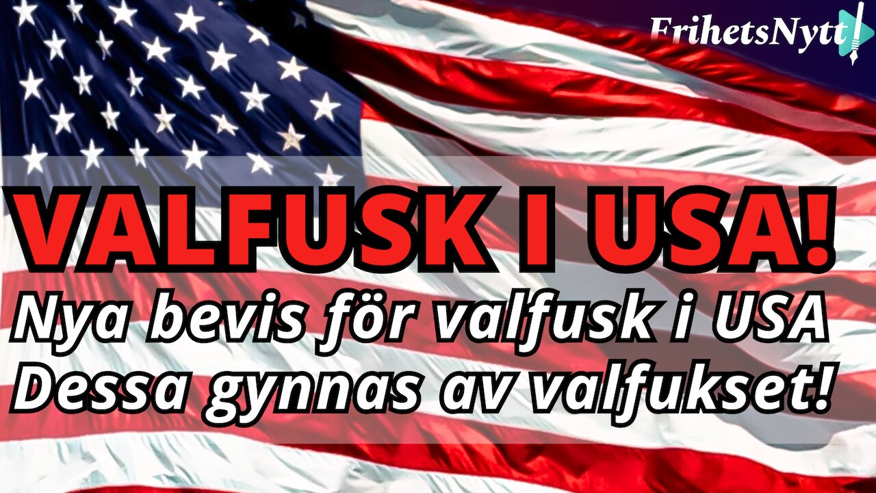 Bevisat! Dessa valfusk har redan ägt rum i USA