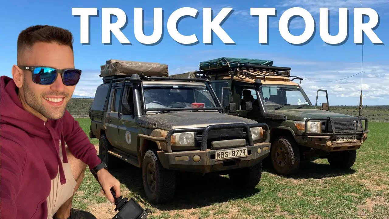 Converted Toyota Land Cruiser Overlander TOUR #shorts