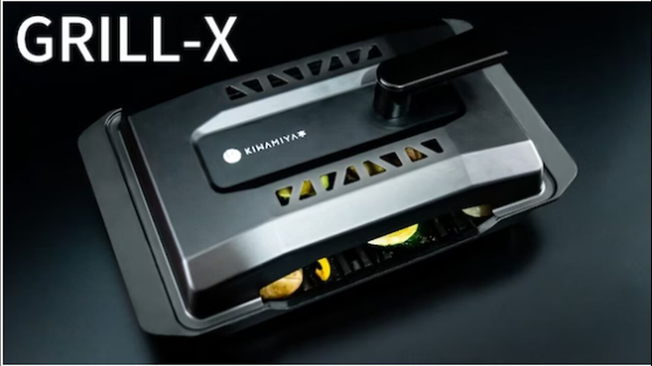 GRILL-X: Carbon Graphite Grill for Perfect Charcoal Flavor