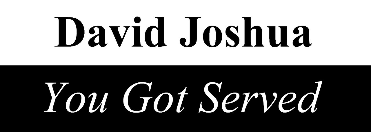 David Joshua - You Got Served [Music Video]