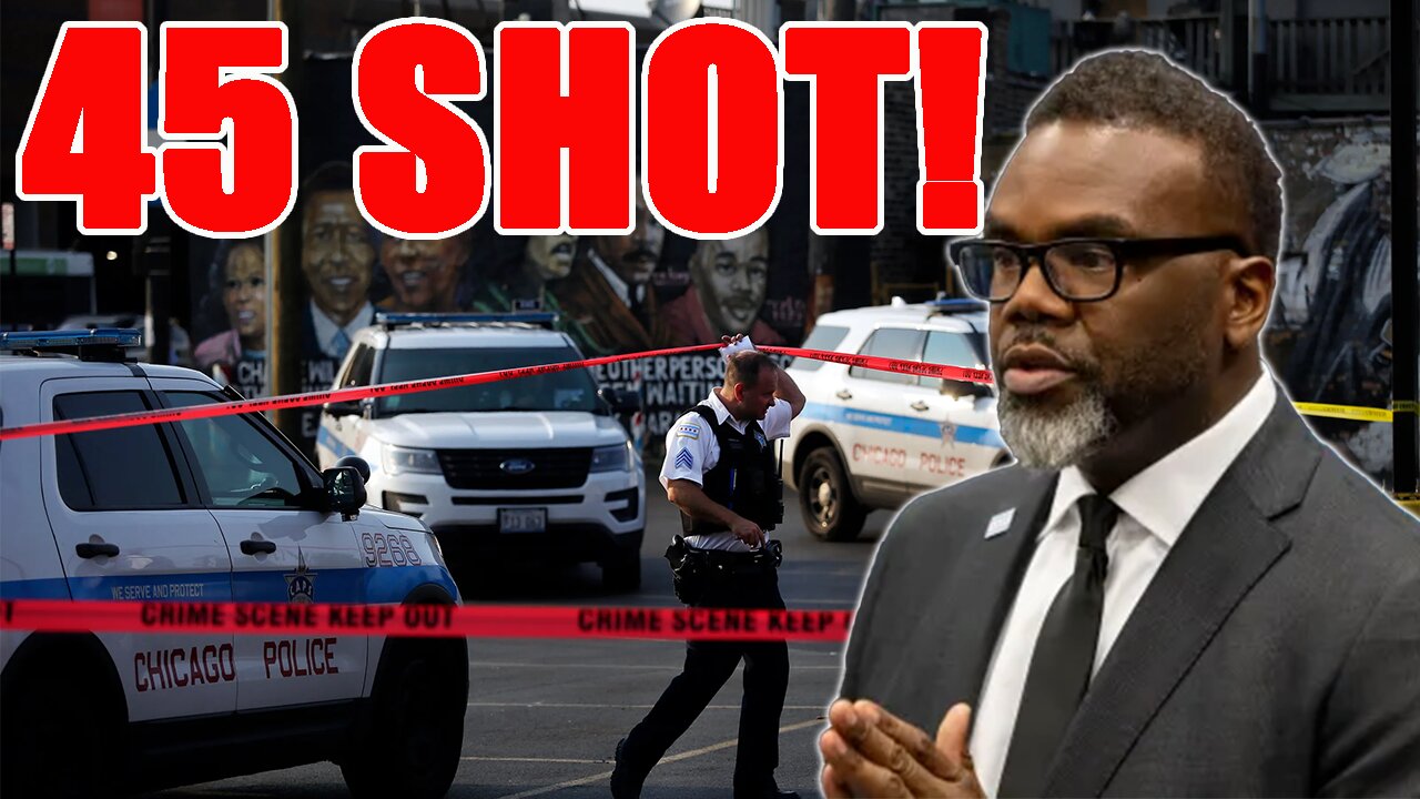 Brandon Johnson's Chicago NIGHTMARE gets WORSE! 45 people SHOT and 8 DEAD!