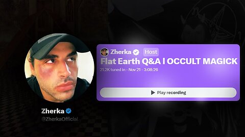 Jon Zherka Flat Earth & occult Q&A