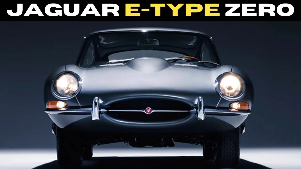 ELECTRIC JAGUAR E-TYPE ZERO | THE ONLY VINTAGE EV EVER MADE